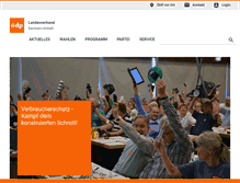 Tablet Screenshot of oedp-sachsen-anhalt.de